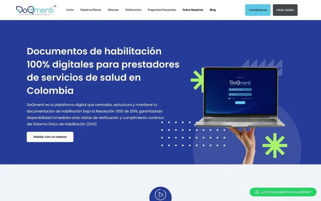 Captura del proyecto DoQmenti